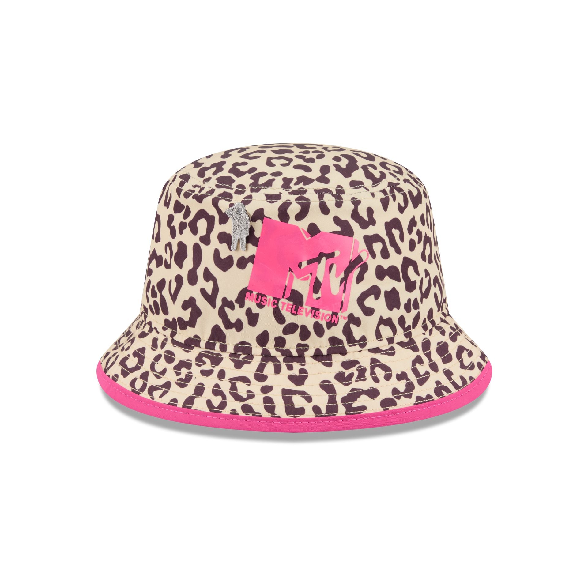 MTV Leopard Print Bucket Hat
