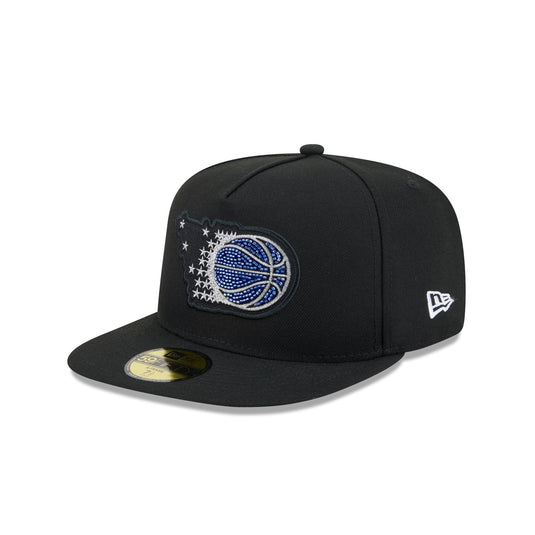 Just Caps Beaded Orlando Magic 59FIFTY A-Frame Fitted Hat - New Era Cap