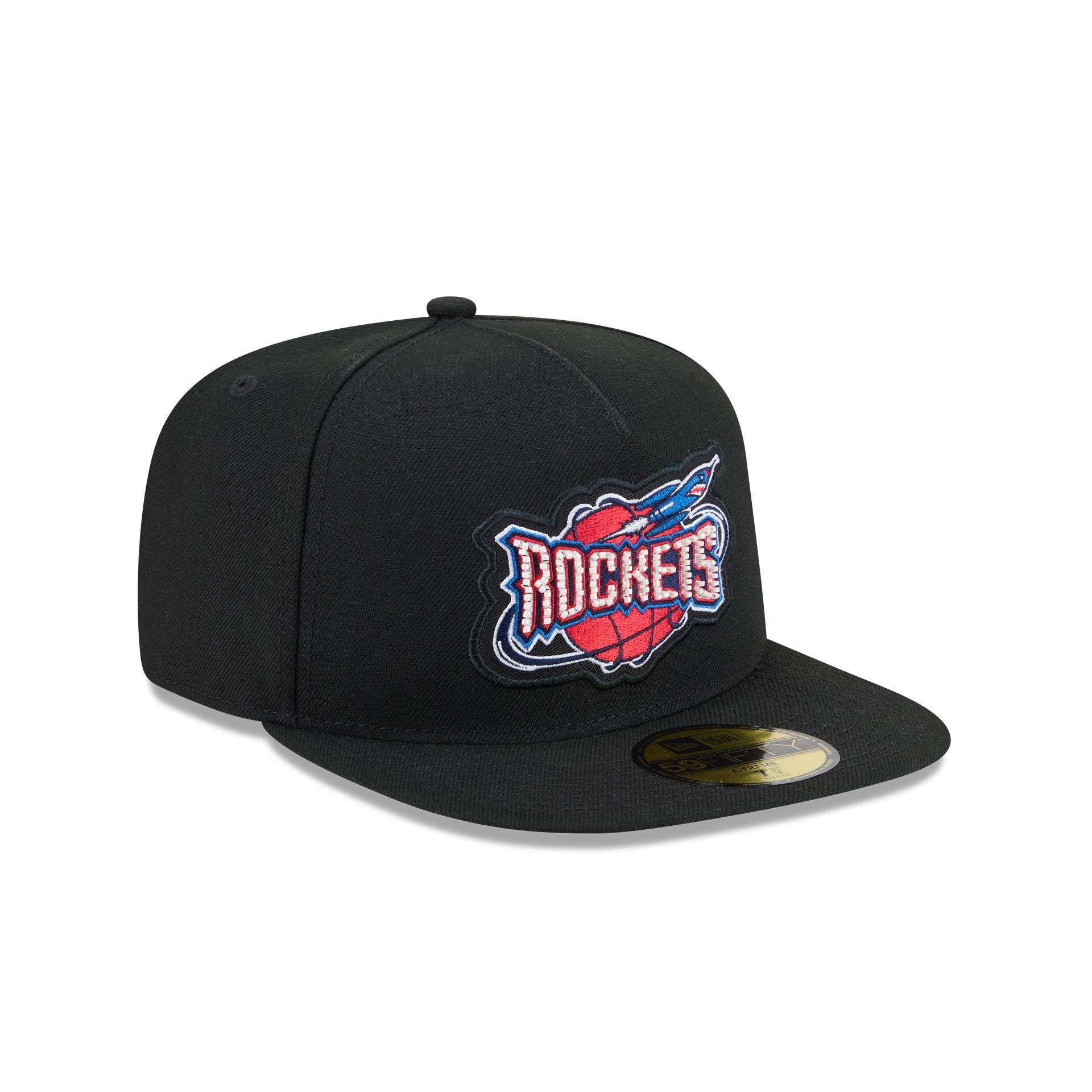 Just Caps Beaded Houston Rockets 59FIFTY A-Frame Fitted Hat