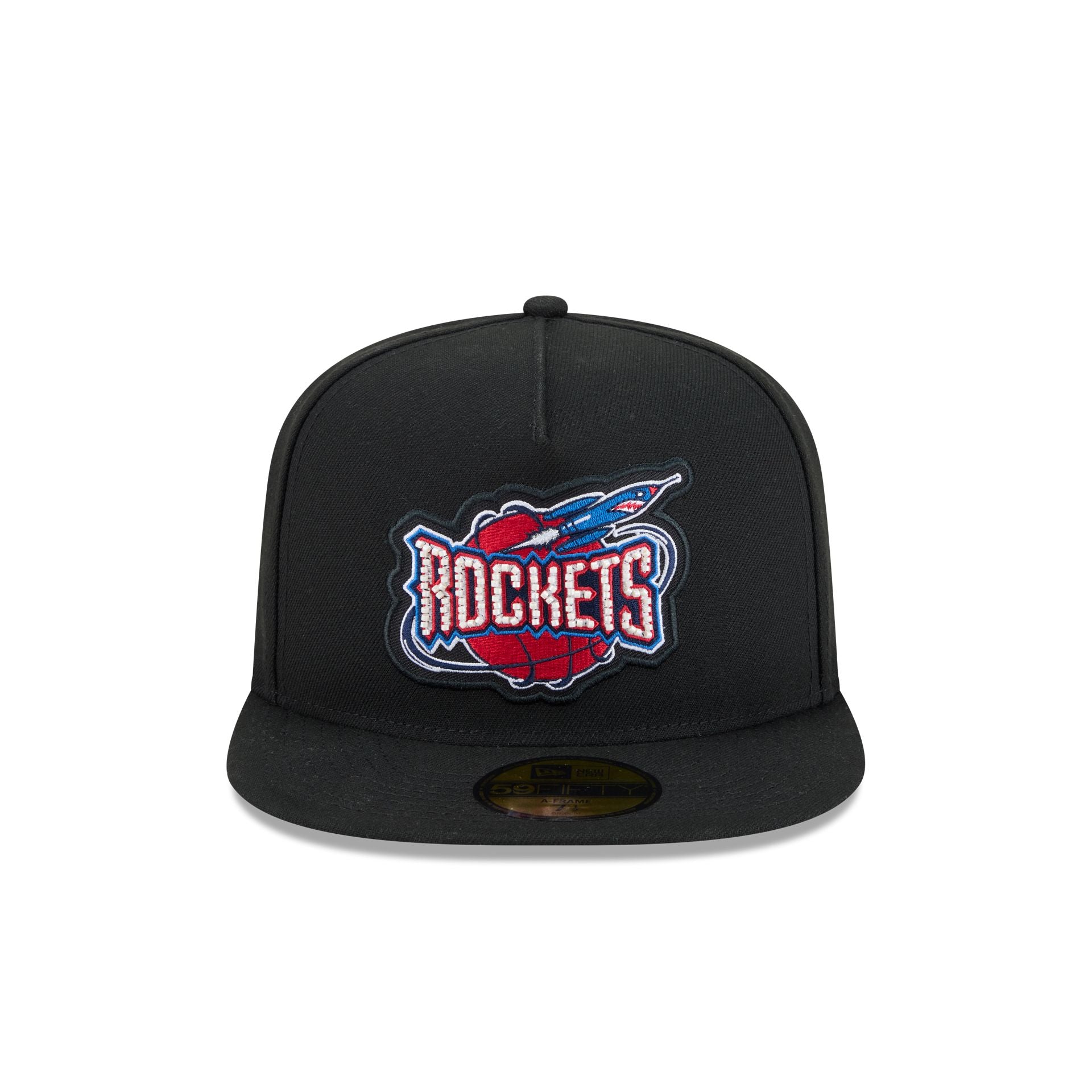 Just Caps Beaded Houston Rockets 59FIFTY A-Frame Fitted Hat