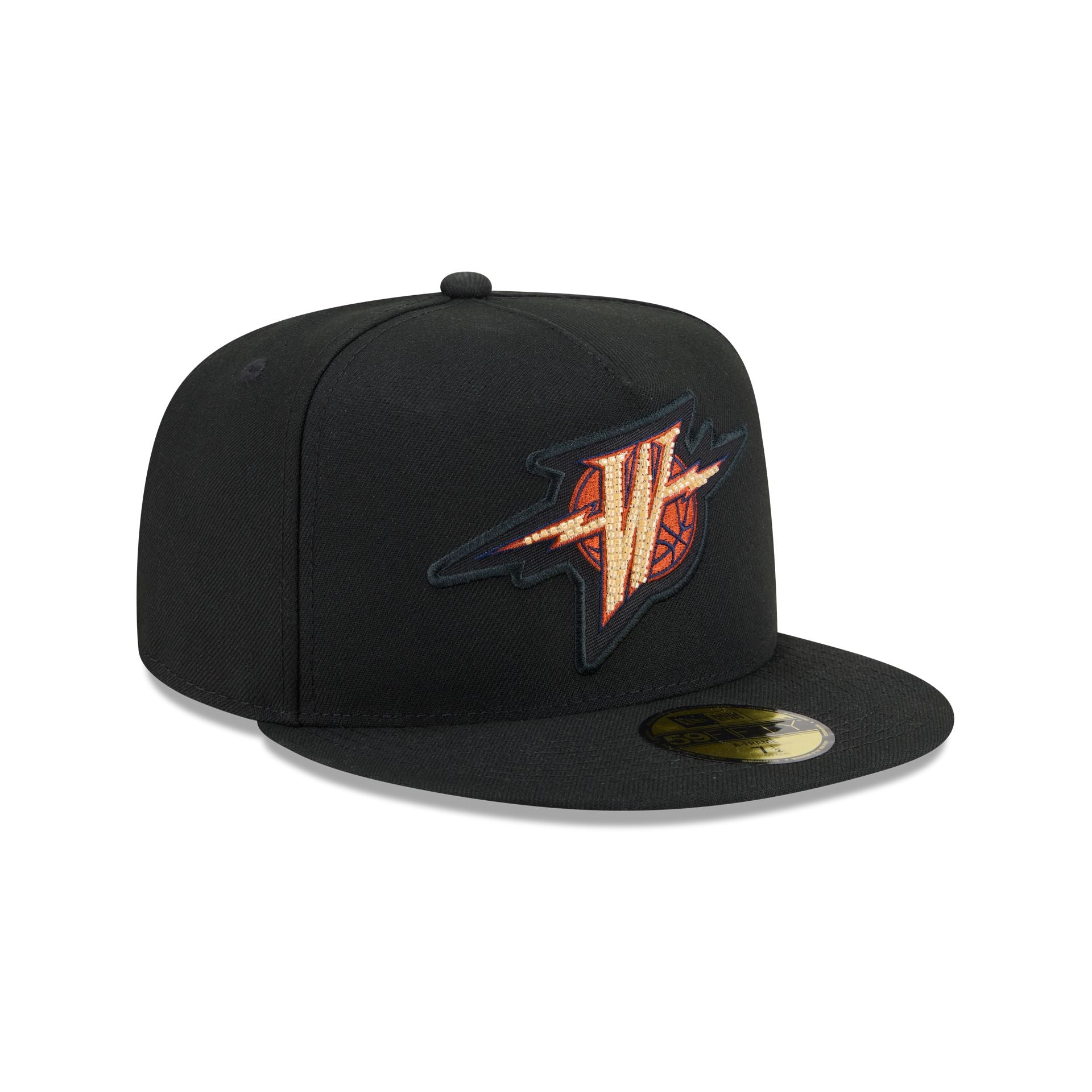 Just Caps Beaded Golden State Warriors 59FIFTY A-Frame Fitted Hat