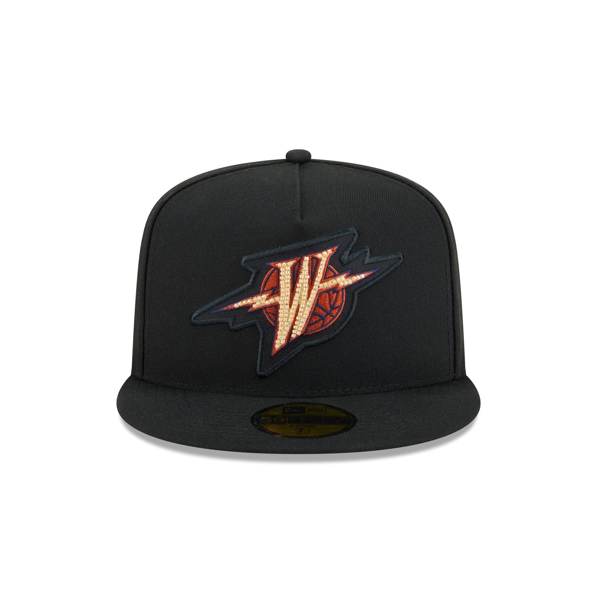 Just Caps Beaded Golden State Warriors 59FIFTY A-Frame Fitted Hat