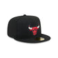 Just Caps Beaded Chicago Bulls 59FIFTY A-Frame Fitted Hat
