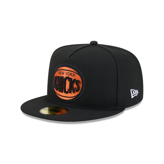 Just Caps Beaded New York Knicks 59FIFTY A-Frame Fitted Hat - New Era Cap