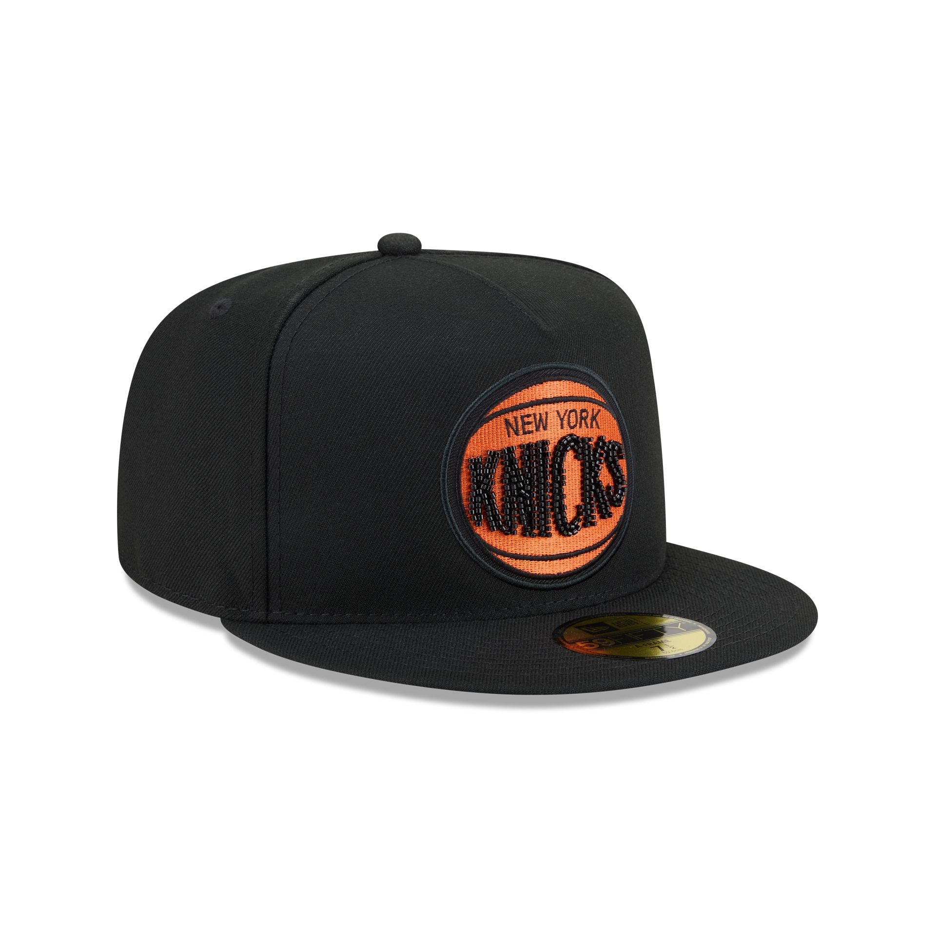 Just Caps Beaded New York Knicks 59FIFTY A-Frame Fitted Hat