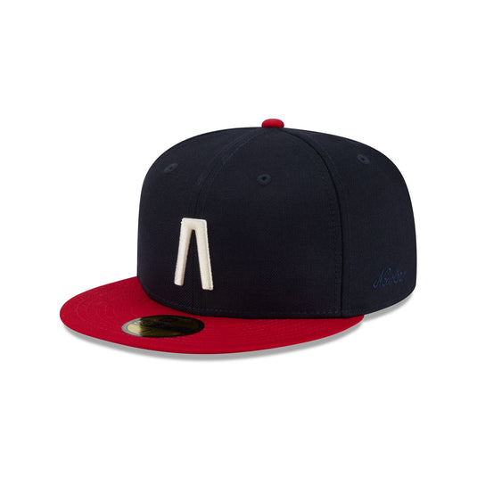 Fear of God Essentials MLB Wool Navy 59FIFTY Fitted Hat - New Era Cap
