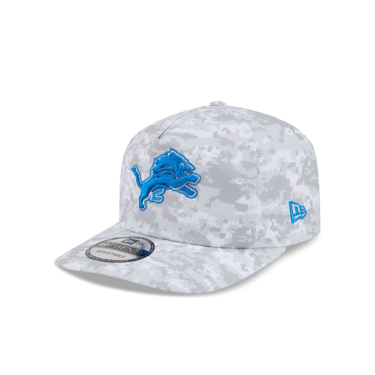 Detroit Lions 2026 Salute to Service Fan Gear Snow 19TWENTY Snapback Hat