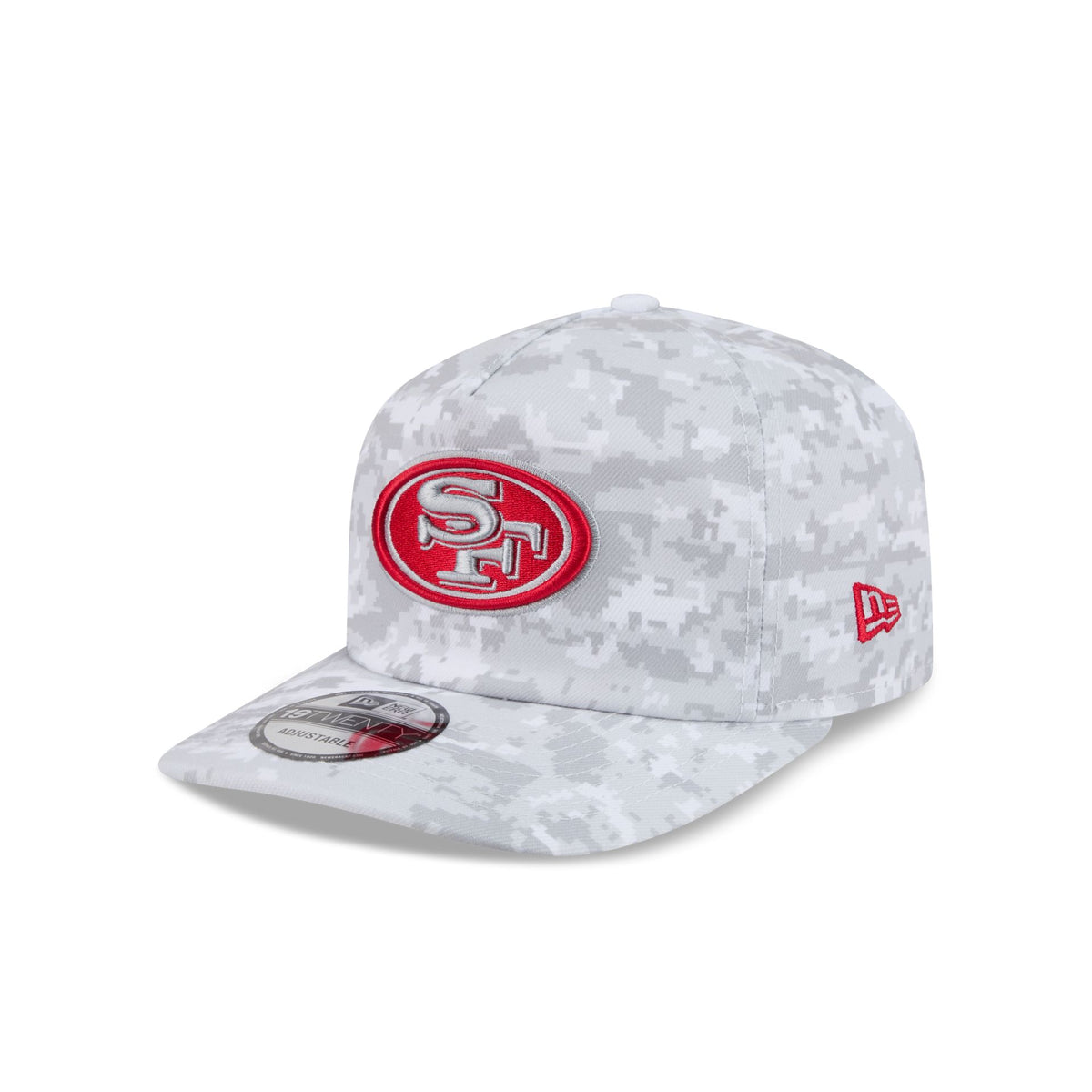 San Francisco 49ers 2026 Salute to Service Fan Gear Snow 19TWENTY Snapback Hat