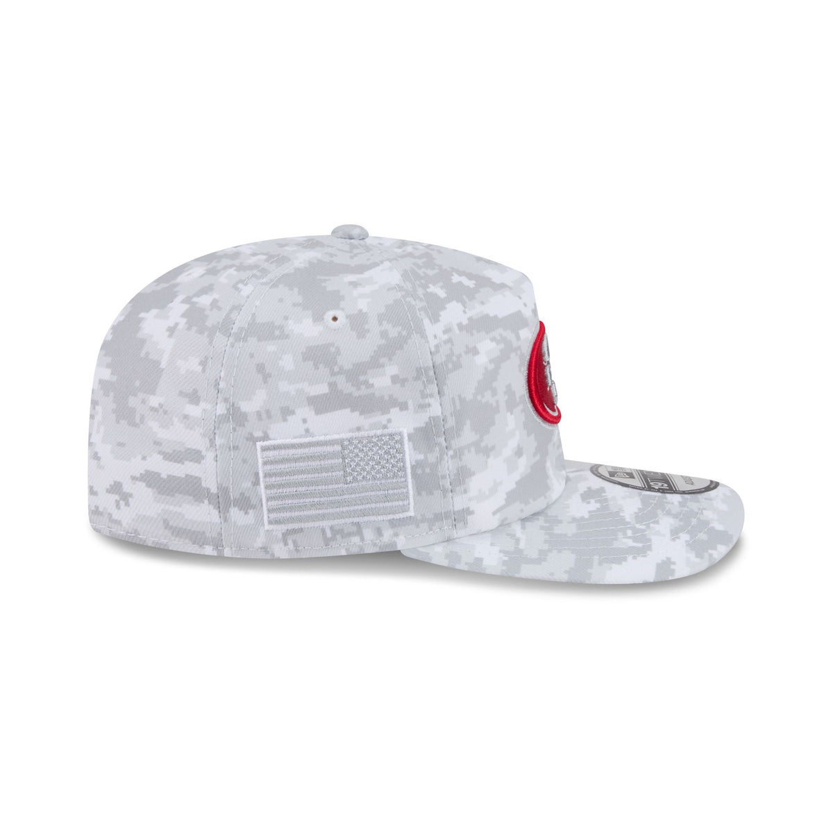 San Francisco 49ers 2026 Salute to Service Fan Gear Snow 19TWENTY Snapback Hat