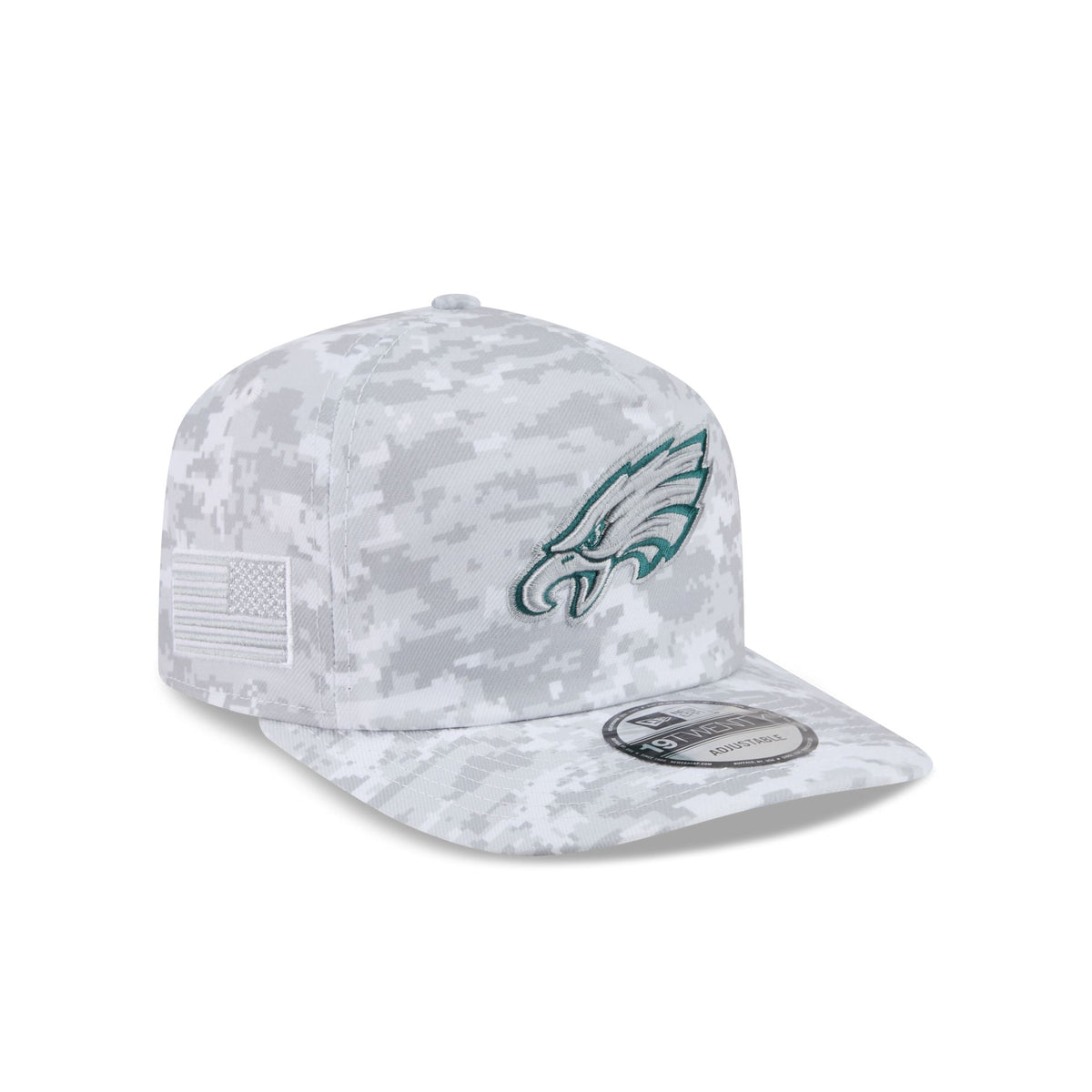 Philadelphia Eagles 2026 Salute to Service Fan Gear Snow 19TWENTY Snapback Hat