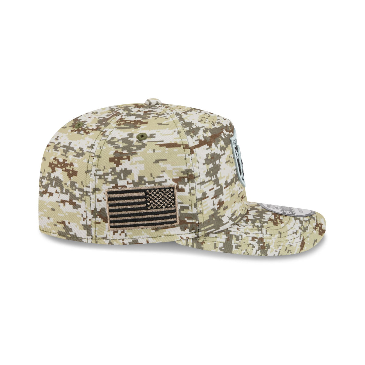 Las Vegas Raiders 2026 Salute to Service Fan Gear Camo 19TWENTY Snapback Hat