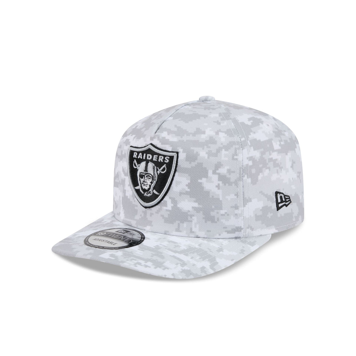 Las Vegas Raiders 2026 Salute to Service Fan Gear Snow 19TWENTY Snapback Hat