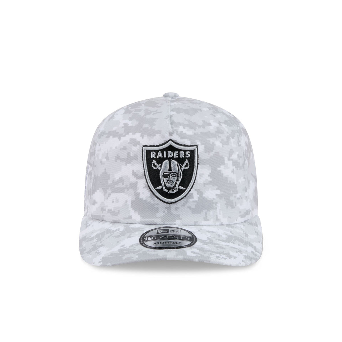 Las Vegas Raiders 2026 Salute to Service Fan Gear Snow 19TWENTY Snapback Hat