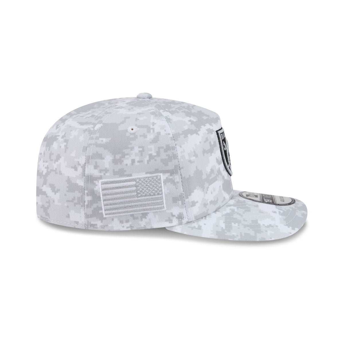 Las Vegas Raiders 2026 Salute to Service Fan Gear Snow 19TWENTY Snapback Hat