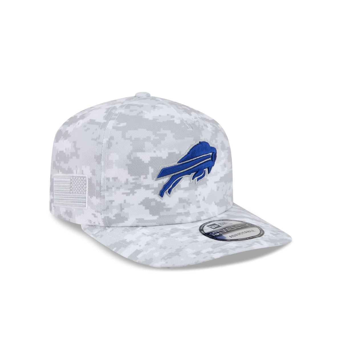 Buffalo Bills 2026 Salute to Service Fan Gear Snow 19TWENTY Snapback Hat