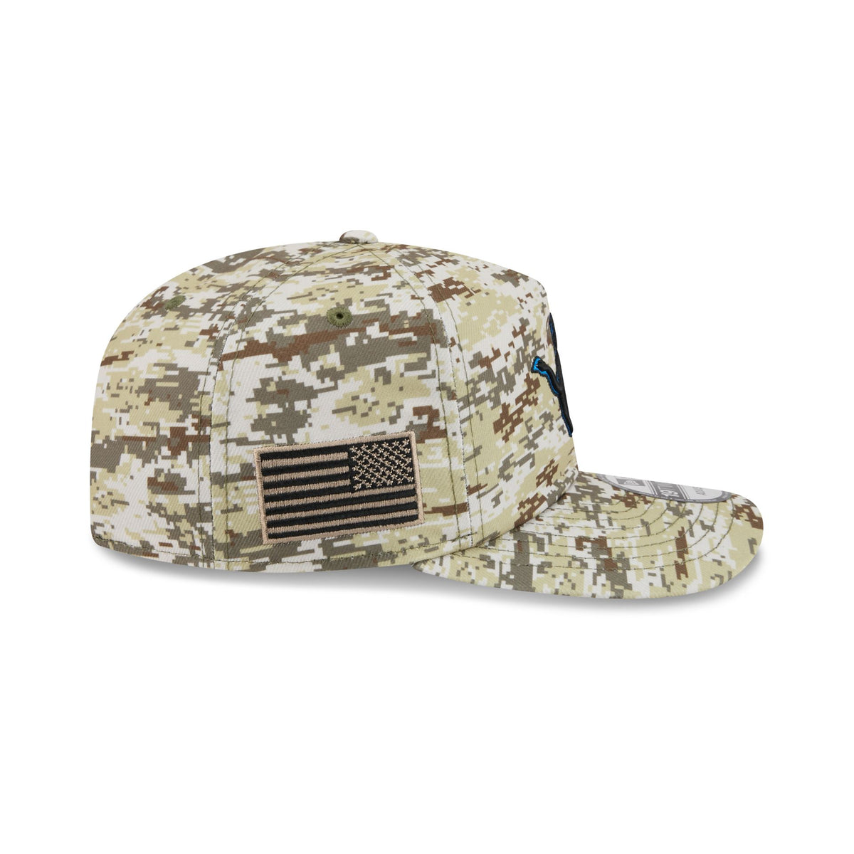 Detroit Lions 2026 Salute to Service Fan Gear Camo 19TWENTY Snapback Hat