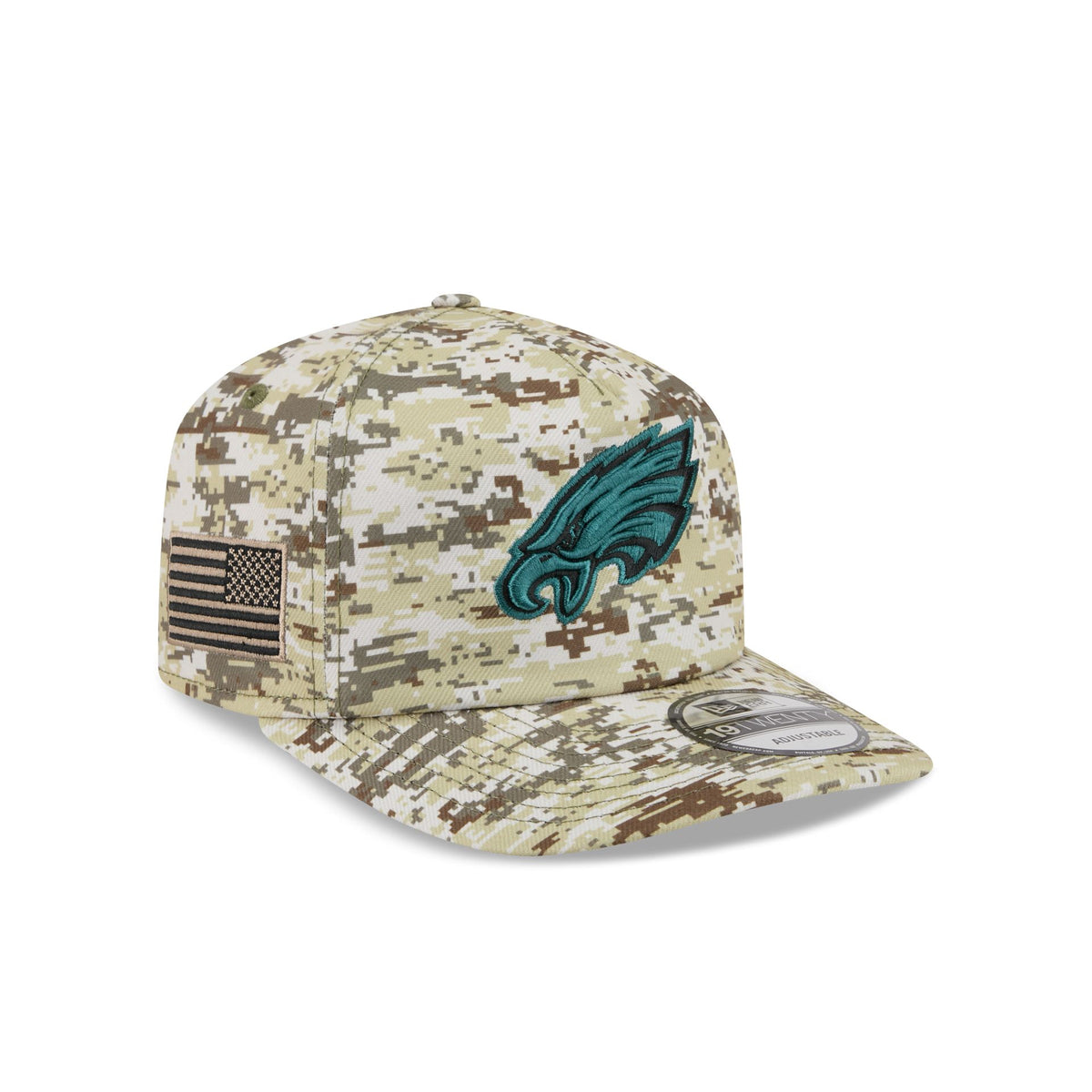 Philadelphia Eagles 2026 Salute to Service Fan Gear Camo 19TWENTY Snapback Hat