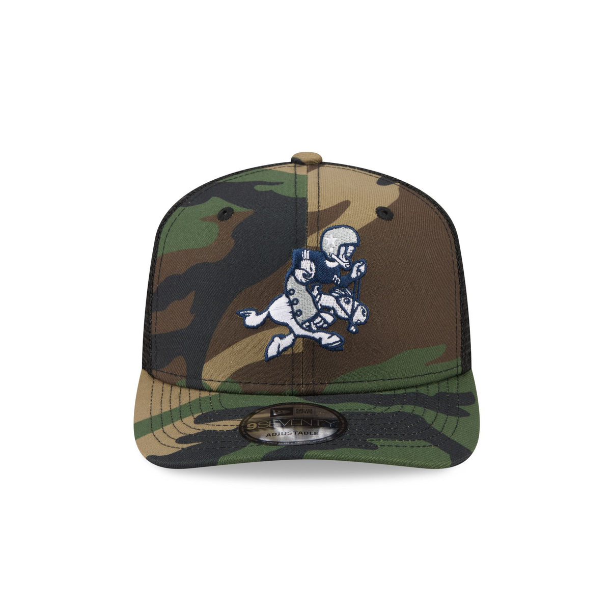 Dallas Cowboys 2026 Salute to Service Fan Gear Camo 9SEVENTY Trucker Hat
