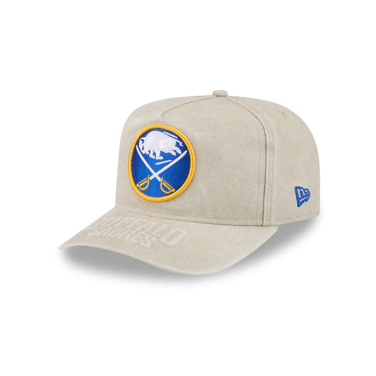 Buffalo Sabres Brushed Cotton Stone 9FIFTY A-Frame Snapback Hat