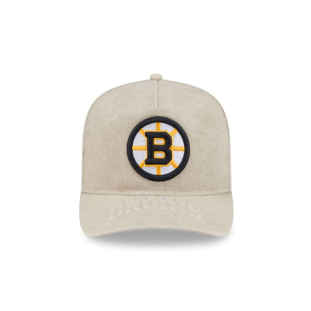 Boston Bruins Brushed Cotton Stone 9FIFTY A-Frame Snapback Hat