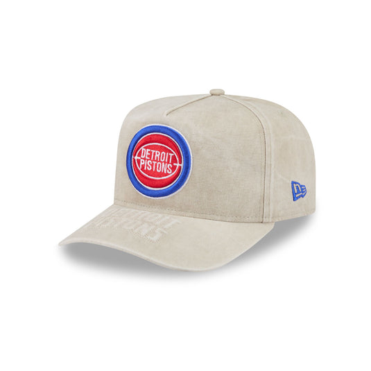 Detroit Pistons Brushed Cotton Stone 9FIFTY A-Frame Snapback Hat
