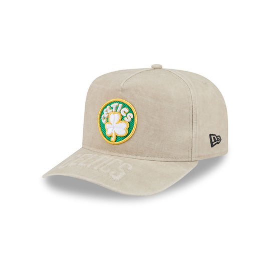 Boston Celtics Brushed Cotton Stone 9FIFTY A-Frame Snapback Hat