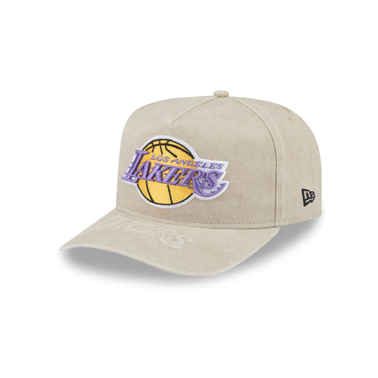 Los Angeles Lakers Brushed Cotton Stone 9FIFTY A-Frame Snapback Hat