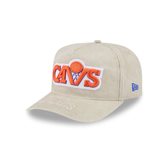 Cleveland Cavaliers Brushed Cotton Stone 9FIFTY A-Frame Snapback Hat