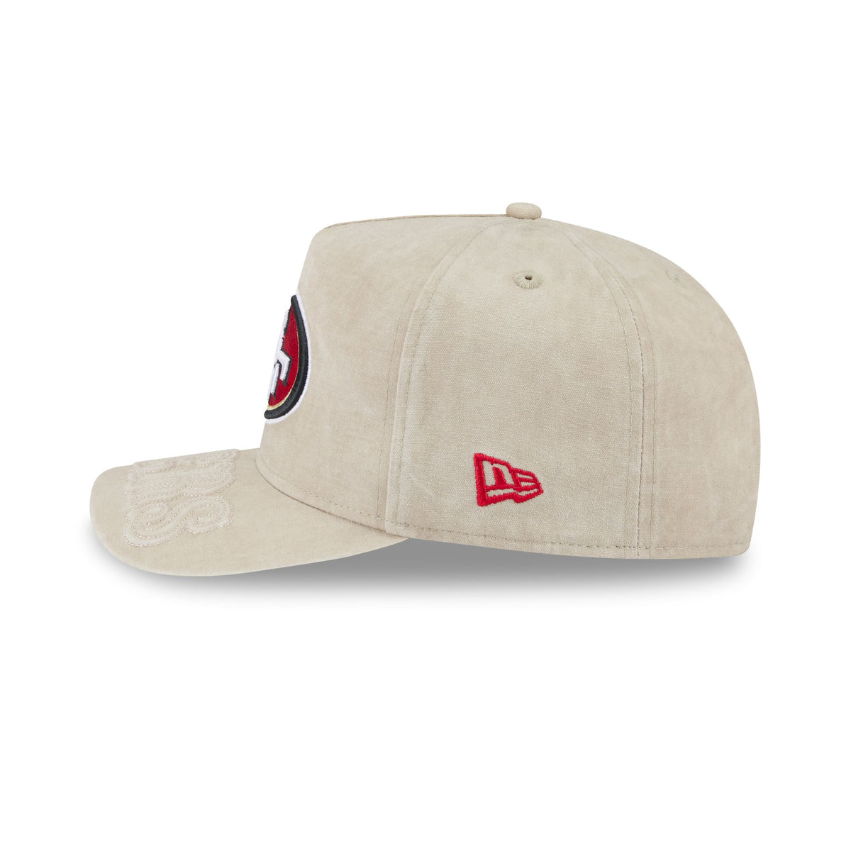 San Francisco 49ers Brushed Cotton Stone 9FIFTY A-Frame Snapback Hat