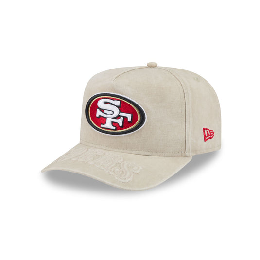 San Francisco 49ers Brushed Cotton Stone 9FIFTY A-Frame Snapback Hat
