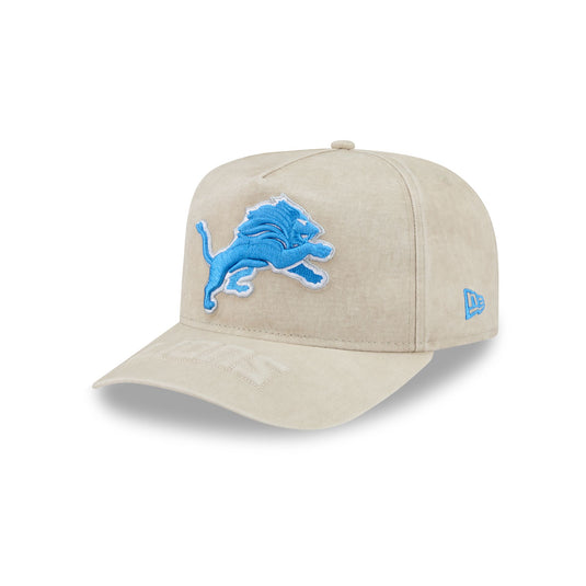 Detroit Lions Brushed Cotton Stone 9FIFTY A-Frame Snapback Hat