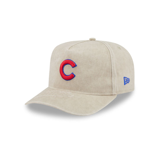 Chicago Cubs Brushed Cotton Stone 9FIFTY A-Frame Snapback Hat