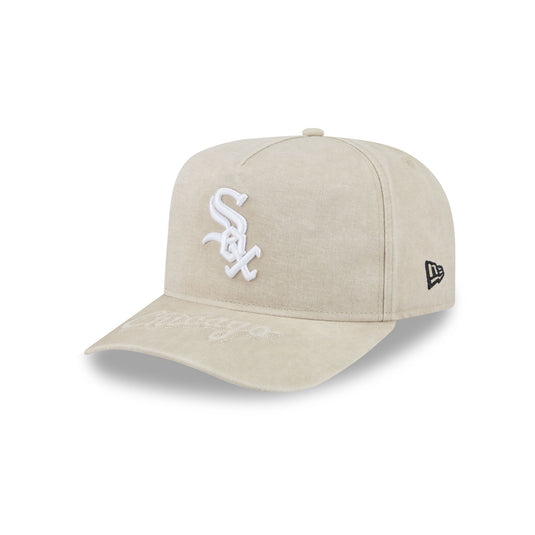 Chicago White Sox Brushed Cotton Stone 9FIFTY A-Frame Snapback Hat