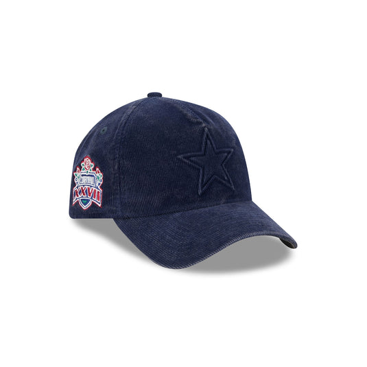 Dallas Cowboys Washed Thin Wale Cord 9FORTY A-Frame Unstructured Snapback Hat
