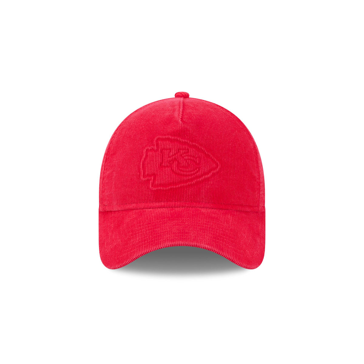 Kansas City Chiefs Washed Thin Wale Cord 9FORTY A-Frame Unstructured Snapback Hat
