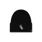 Chicago White Sox Cashmere Black Cuffless Knit Beanie Hat
