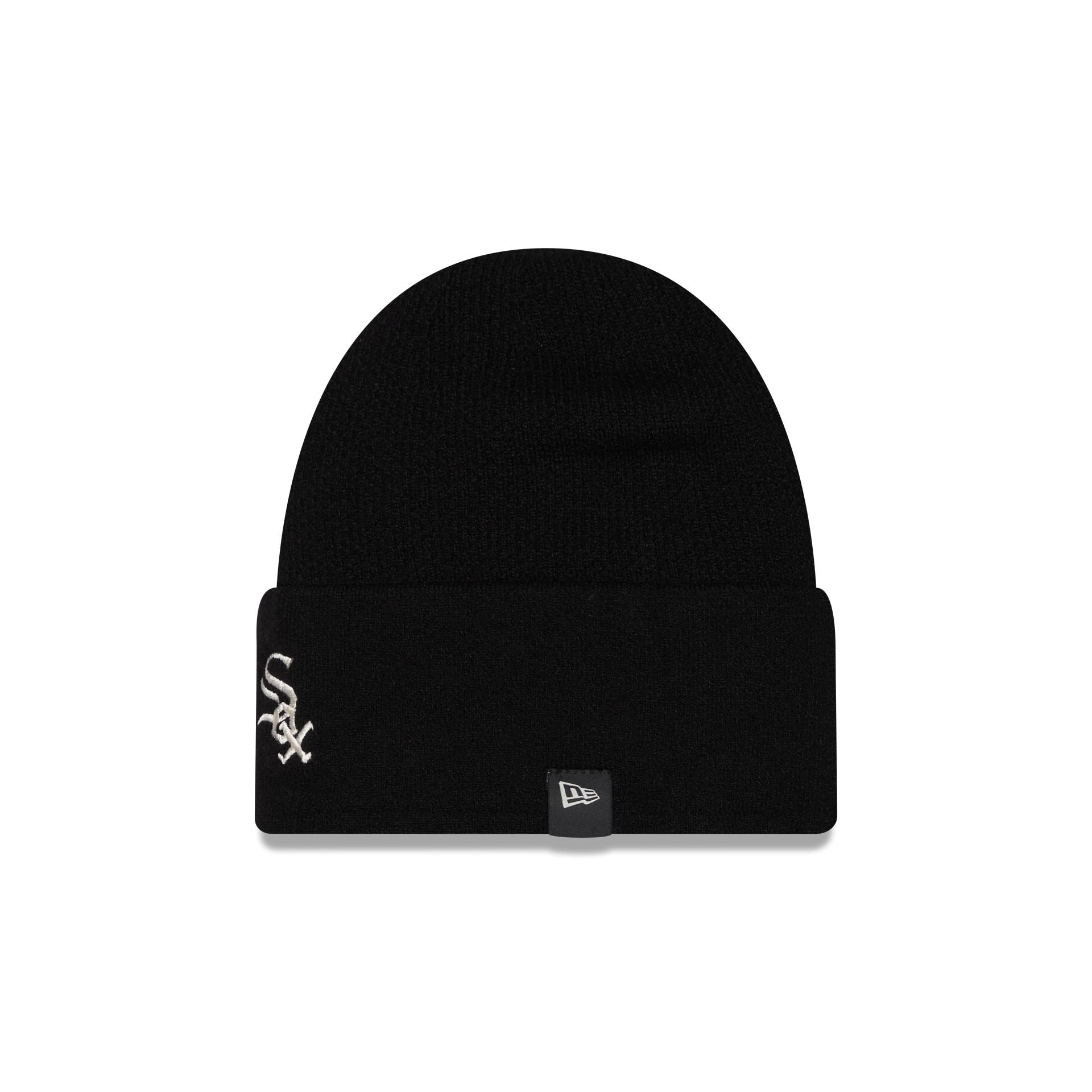 Chicago White Sox Cashmere Black Cuffless Knit Beanie Hat