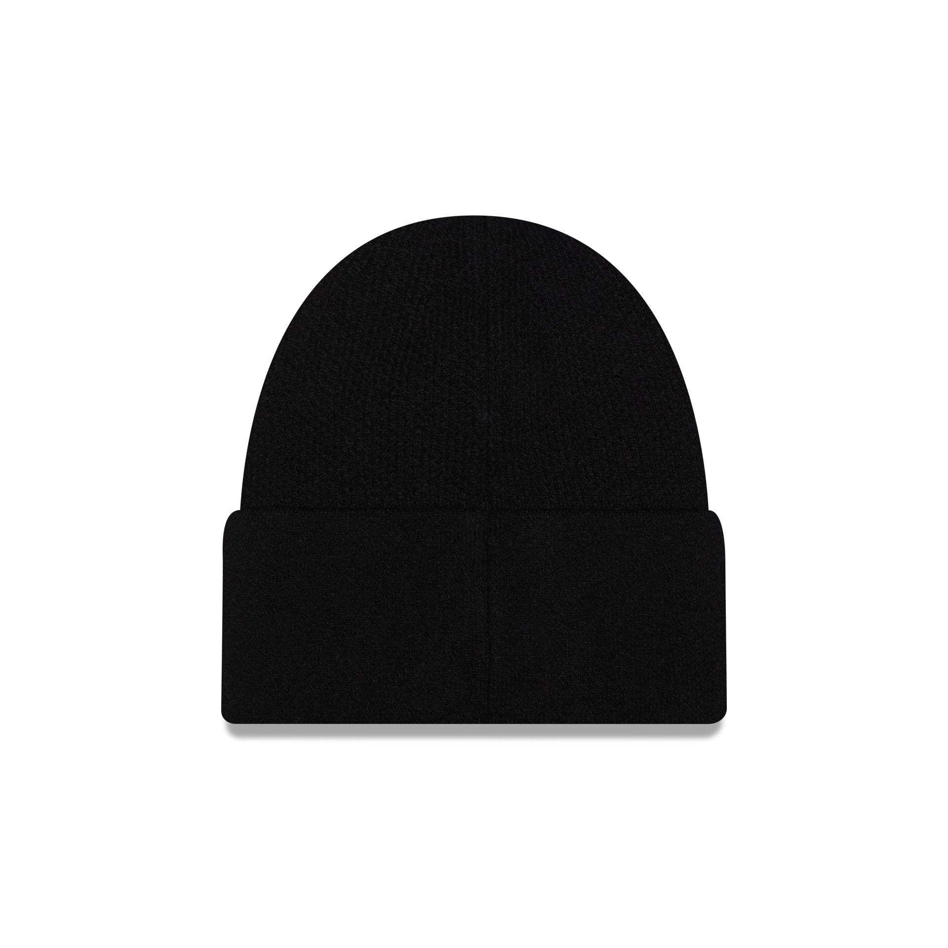 Atlanta Braves Cashmere Black Cuffless Knit Beanie Hat