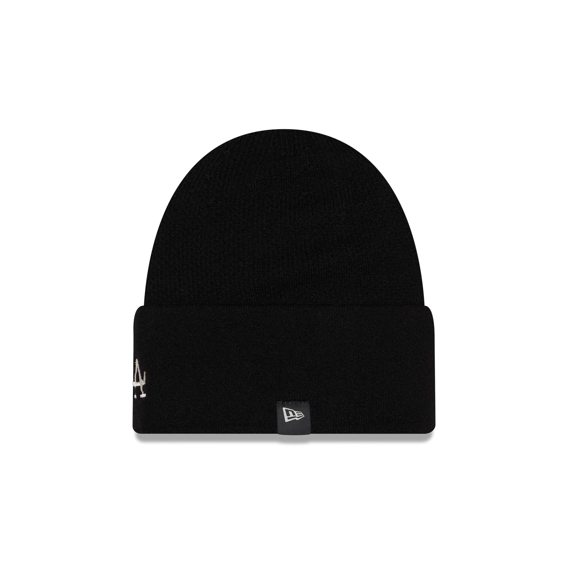 Los Angeles Dodgers Cashmere Black Cuffless Knit Beanie Hat