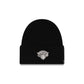 New York Knicks Cashmere Black Cuffless Knit Beanie Hat