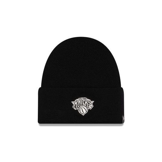New York Knicks Cashmere Black Cuffless Knit Beanie Hat