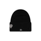 New York Knicks Cashmere Black Cuffless Knit Beanie Hat