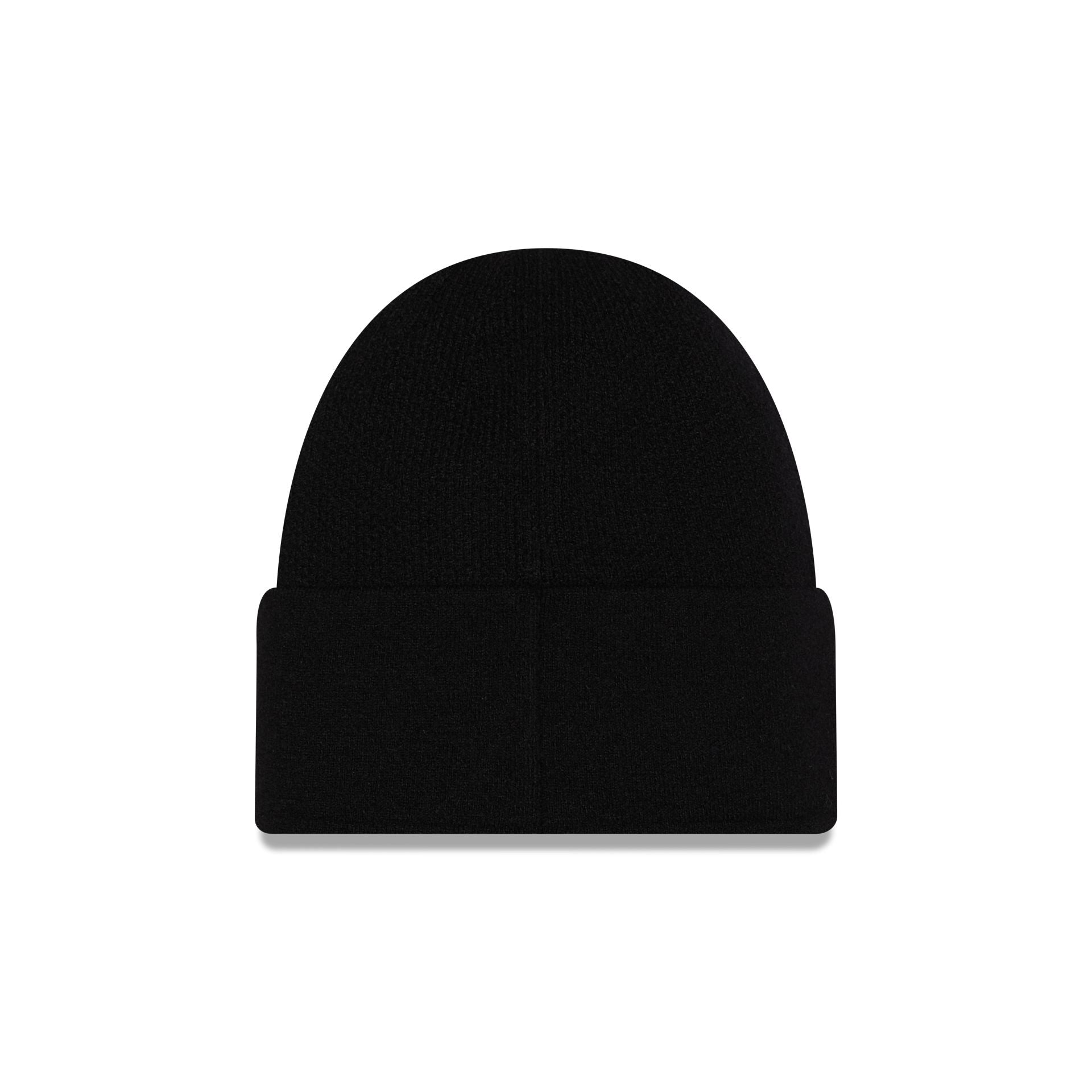 Kansas City Chiefs Cashmere Black Cuffless Knit Beanie Hat