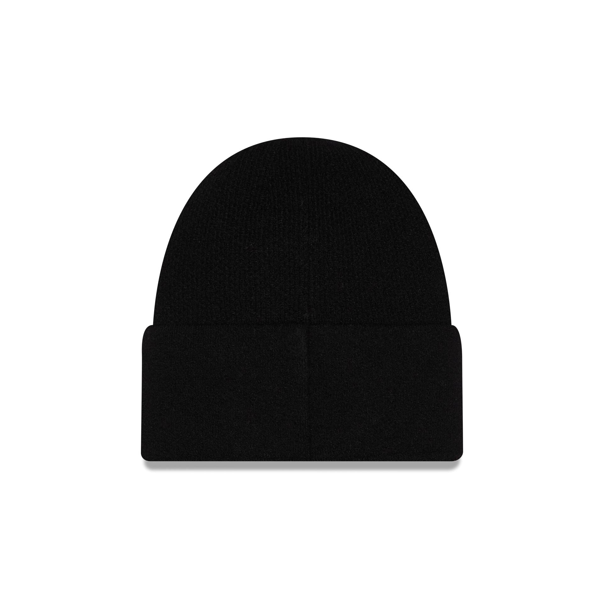 Detroit Tigers Cashmere Black Cuffless Knit Beanie Hat