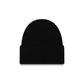Chicago Bulls Cashmere Black Cuffless Knit Beanie Hat