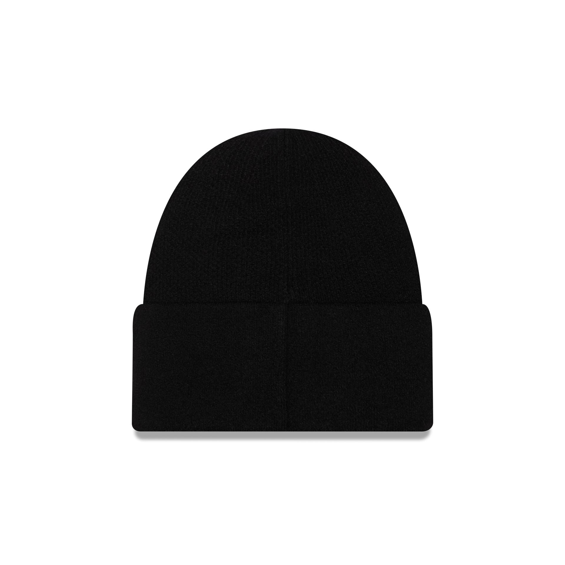 Las Vegas Raiders Cashmere Black Cuffless Knit Beanie Hat