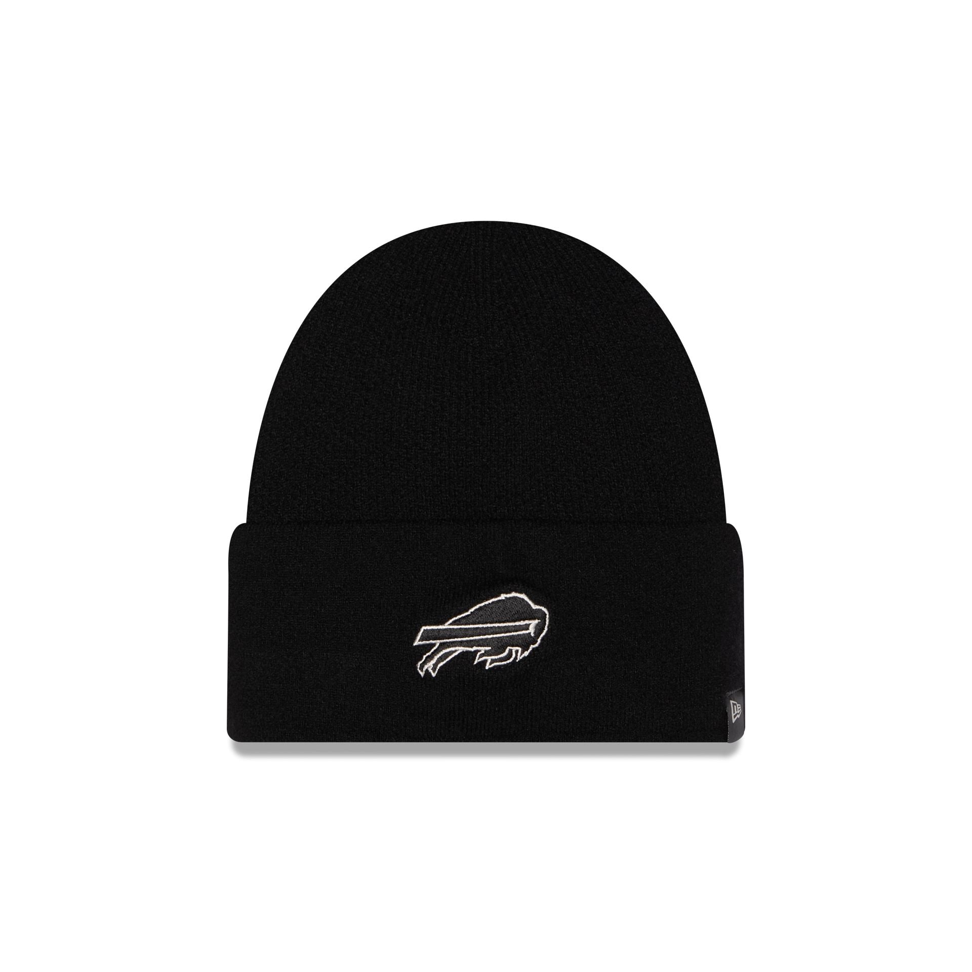 Buffalo Bills Cashmere Black Cuffless Knit Beanie Hat