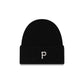 Pittsburgh Pirates Cashmere Black Cuffless Knit Beanie Hat