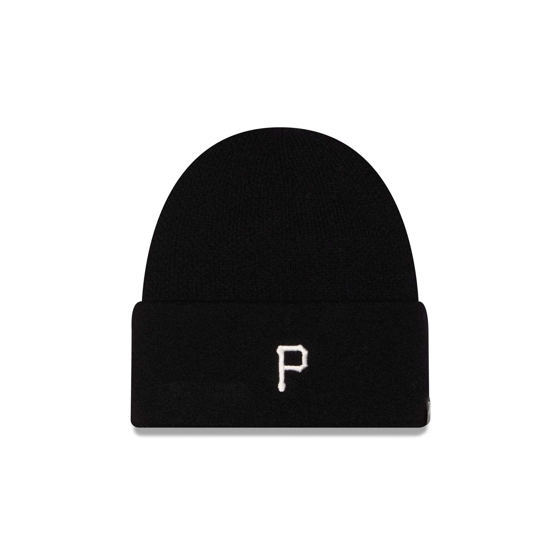 Pittsburgh Pirates Cashmere Black Cuffless Knit Beanie Hat