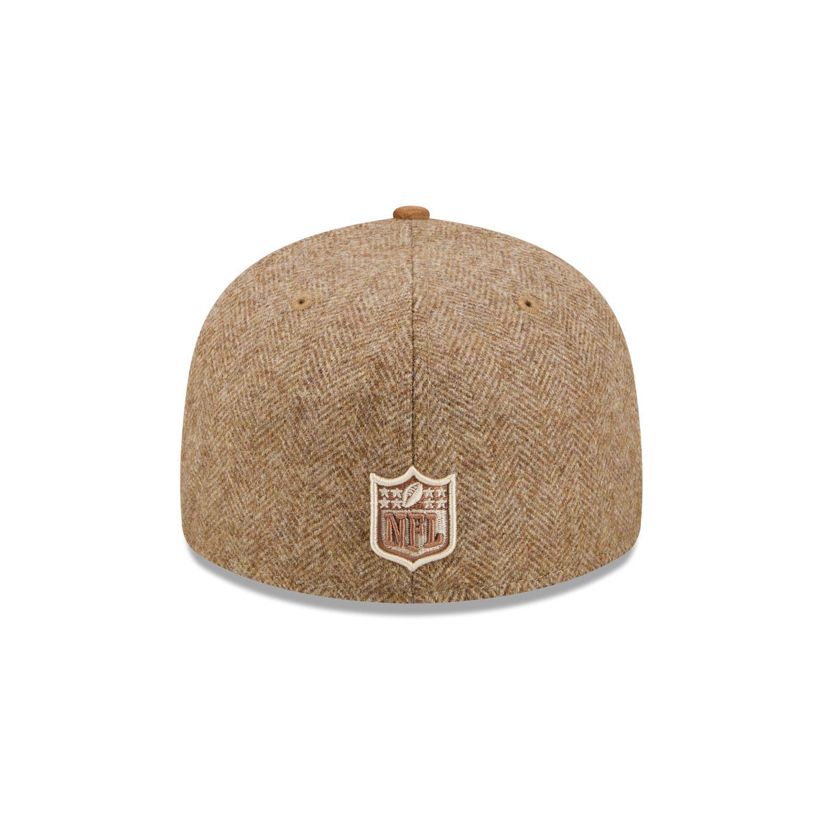 Philadelphia Eagles Moon Brisbane Moss Brown Visor 59FIFTY Fitted Hat